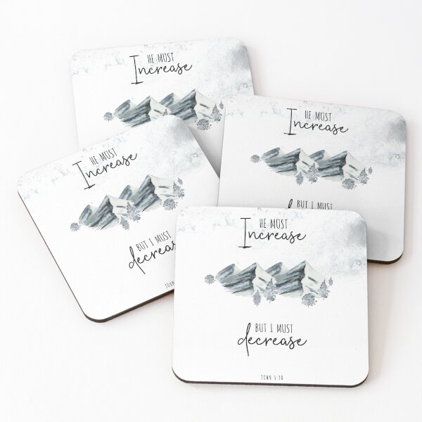 Item preview, John 3:30 He Must Increase designed and sold by KAMdesignhaus.