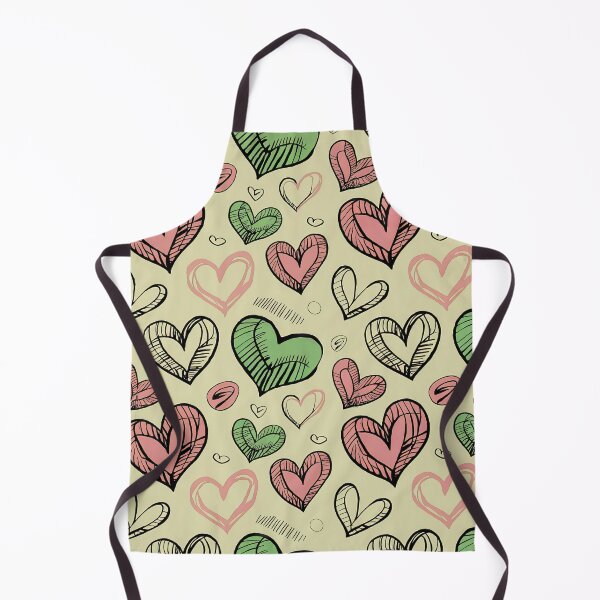 Item preview, Hand Drawn Hearts Pattern designed and sold by Angry Swan Designs.