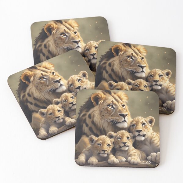 Item preview, Zed Lion Family designed and sold by Fruityblue.