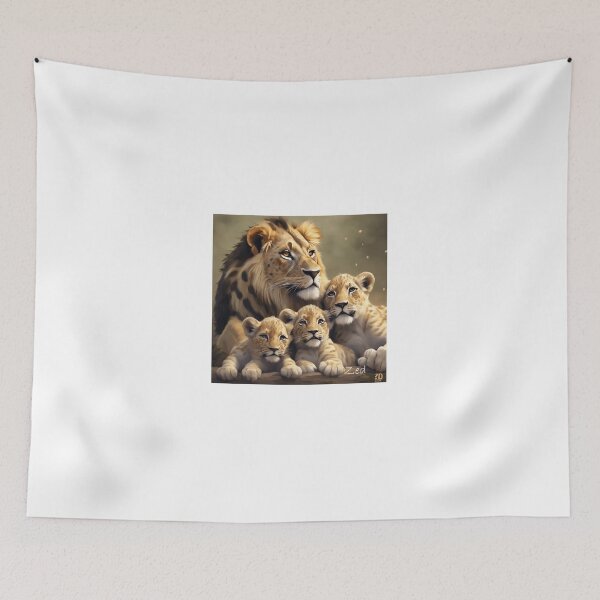 Item preview, Zed Lion Family designed and sold by Fruityblue.