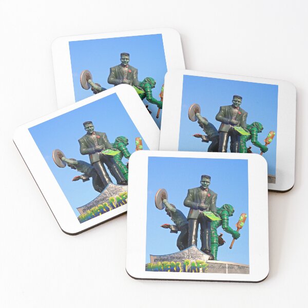 Item preview, The Universal Monsters on Monster Diner- Frankenstein's Monster Menu designed and sold by Shelley Loewnau-Jones Studio.