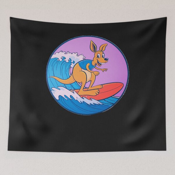 Item preview, Funny animals surfing the waves  designed and sold by AnimalsDH305.