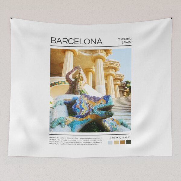 Item preview, Barcelona - Spain - Photography designed and sold by StudioRedKoala.