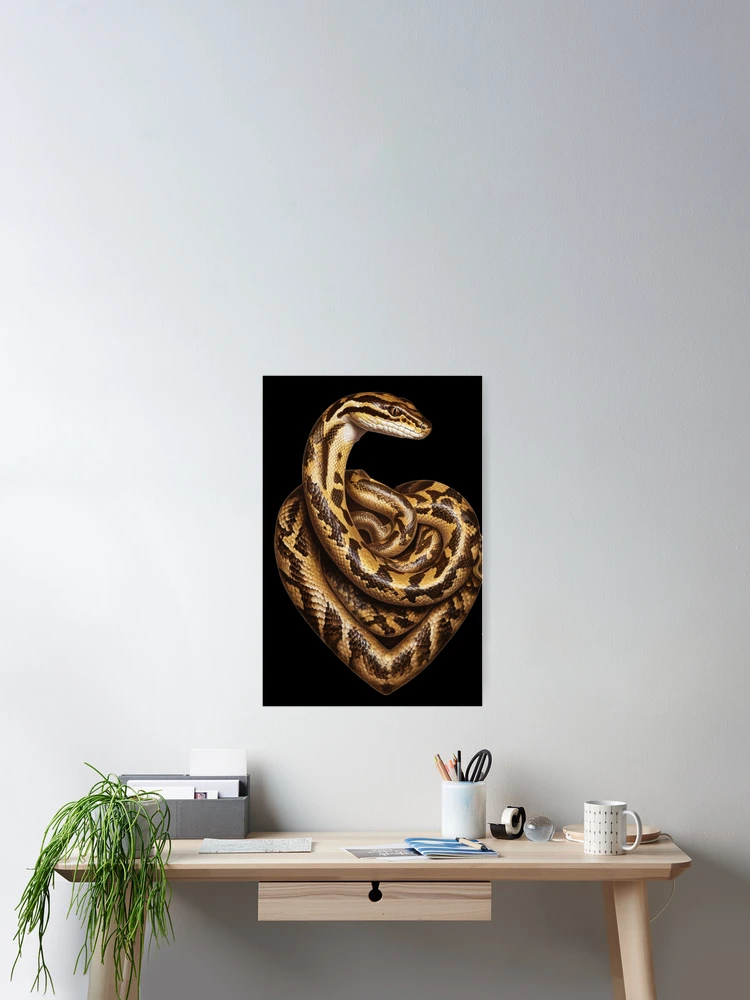 Thumbnail 2 of 3, Poster, Ball Python designed and sold by GlunmanStore.