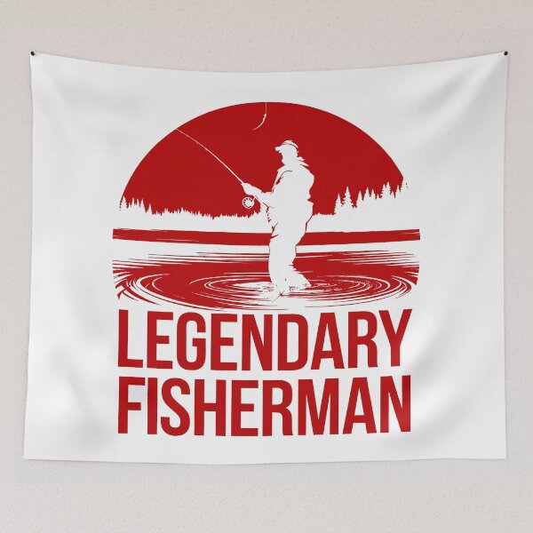 Item preview, Legendary Fisherman designed and sold by Angry Swan Designs.