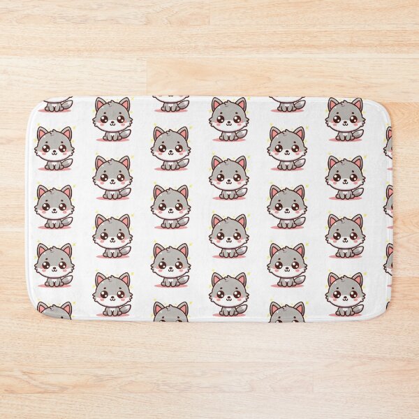 Item preview, Charming Kawaii Wolf designed and sold by istoriadesign.