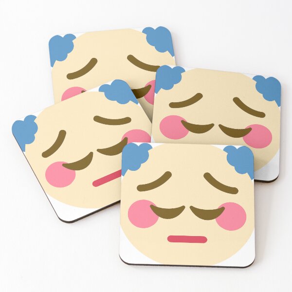 Item preview, sad clown EMOJI designed and sold by BashPIXIE.