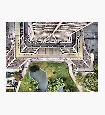 Vue de la Tour Eiffel II Photographic Print