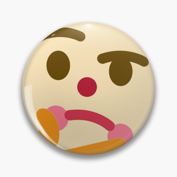 Item preview, clown thinking EMOJI designed and sold by BashPIXIE.