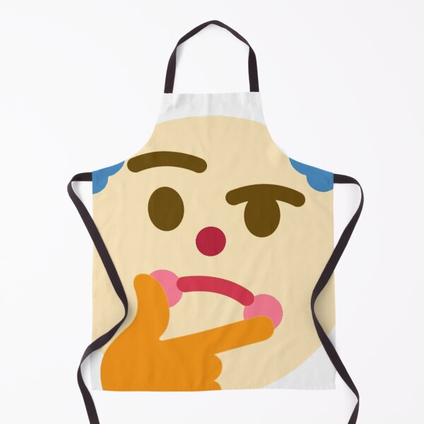 Item preview, clown thinking EMOJI designed and sold by BashPIXIE.