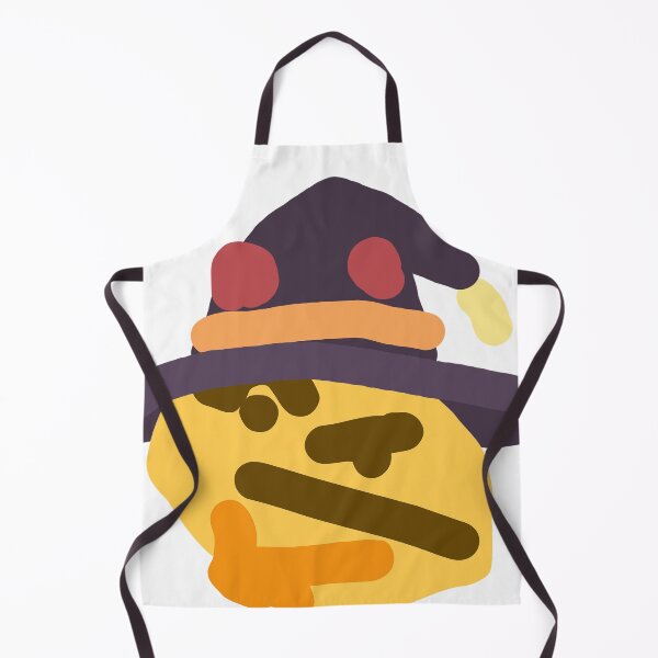 Item preview, anime witch thinking EMOJI designed and sold by BashPIXIE.
