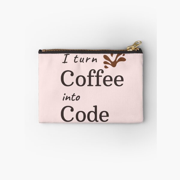 Item preview, I Turn Coffee Into Code designed and sold by Redstrawberry13.