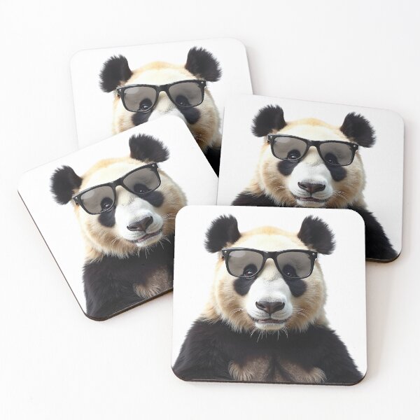 Item preview, Funny cool Panda wearing sunglasses designed and sold by LazyOwlStore.