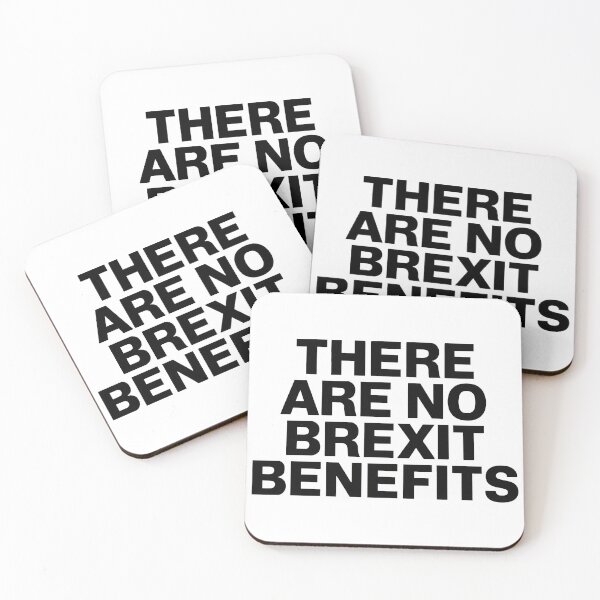 Item preview, There Are No Brexit Benefits designed and sold by Angry Swan Designs.