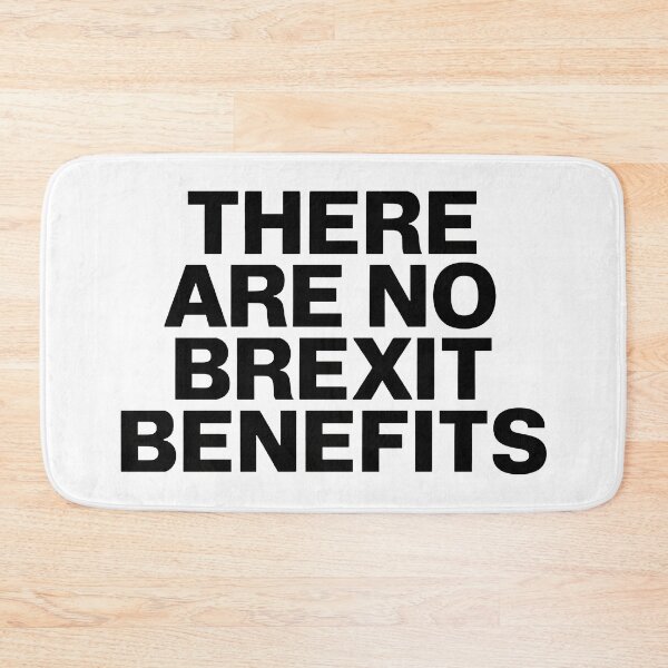 Item preview, There Are No Brexit Benefits designed and sold by Angry Swan Designs.