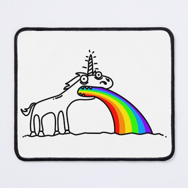 Item preview, Vomiting Pride Unicorn  designed and sold by comandopear.