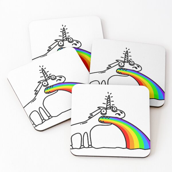 Item preview, Vomiting Pride Unicorn  designed and sold by comandopear.