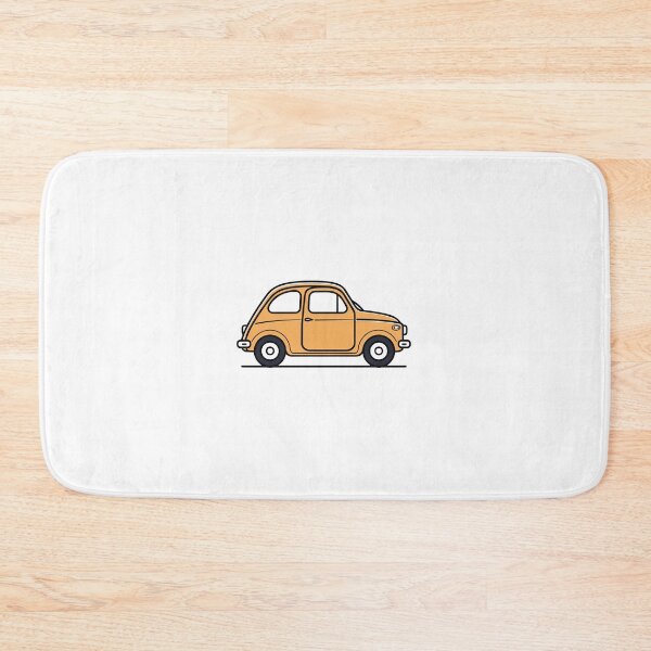 Item preview, Little yellow car vector art designed and sold by EmeraldeaArt.