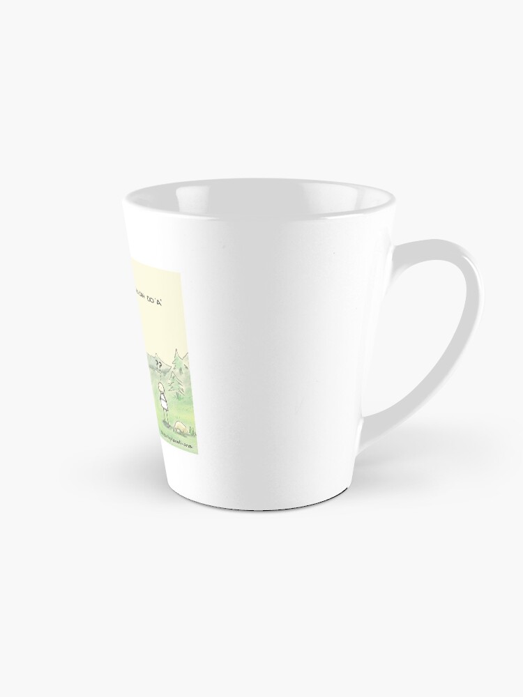 Thumbnail 1 of 4, Coffee Mug, Yak shaving designed and sold by sketchplanator.