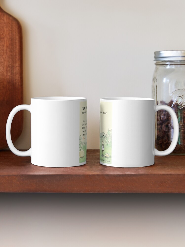 Thumbnail 2 of 6, Coffee Mug, Yak shaving designed and sold by sketchplanator.