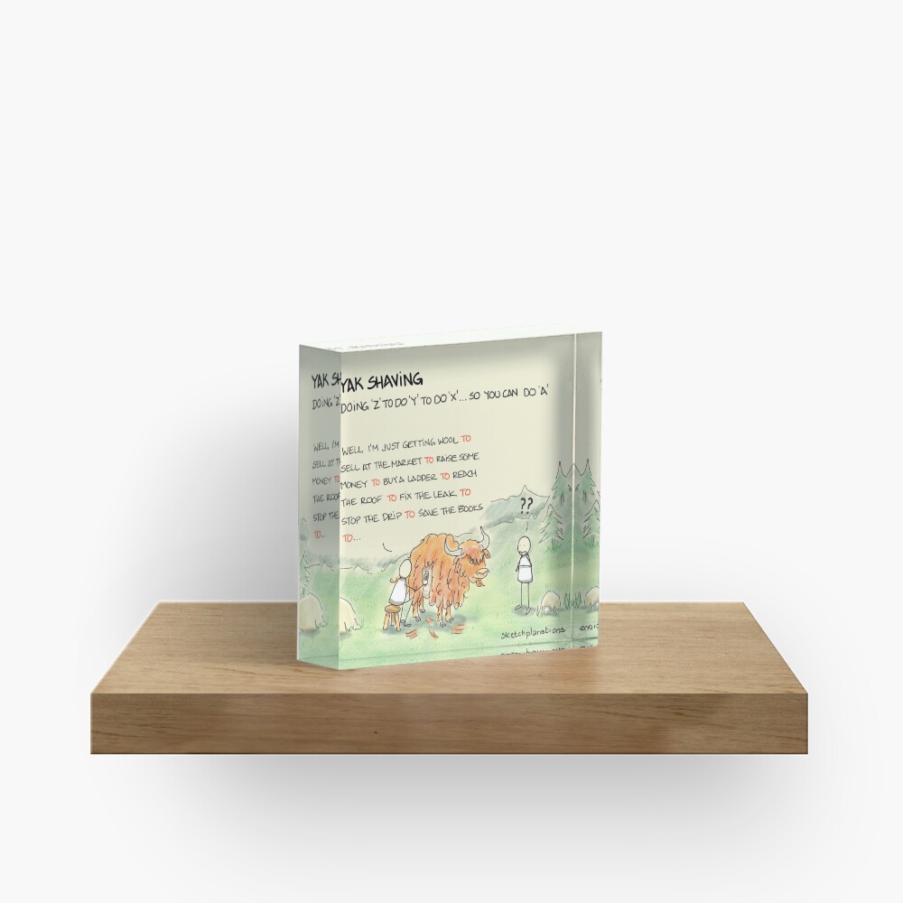 Item preview, Acrylic Block designed and sold by sketchplanator.