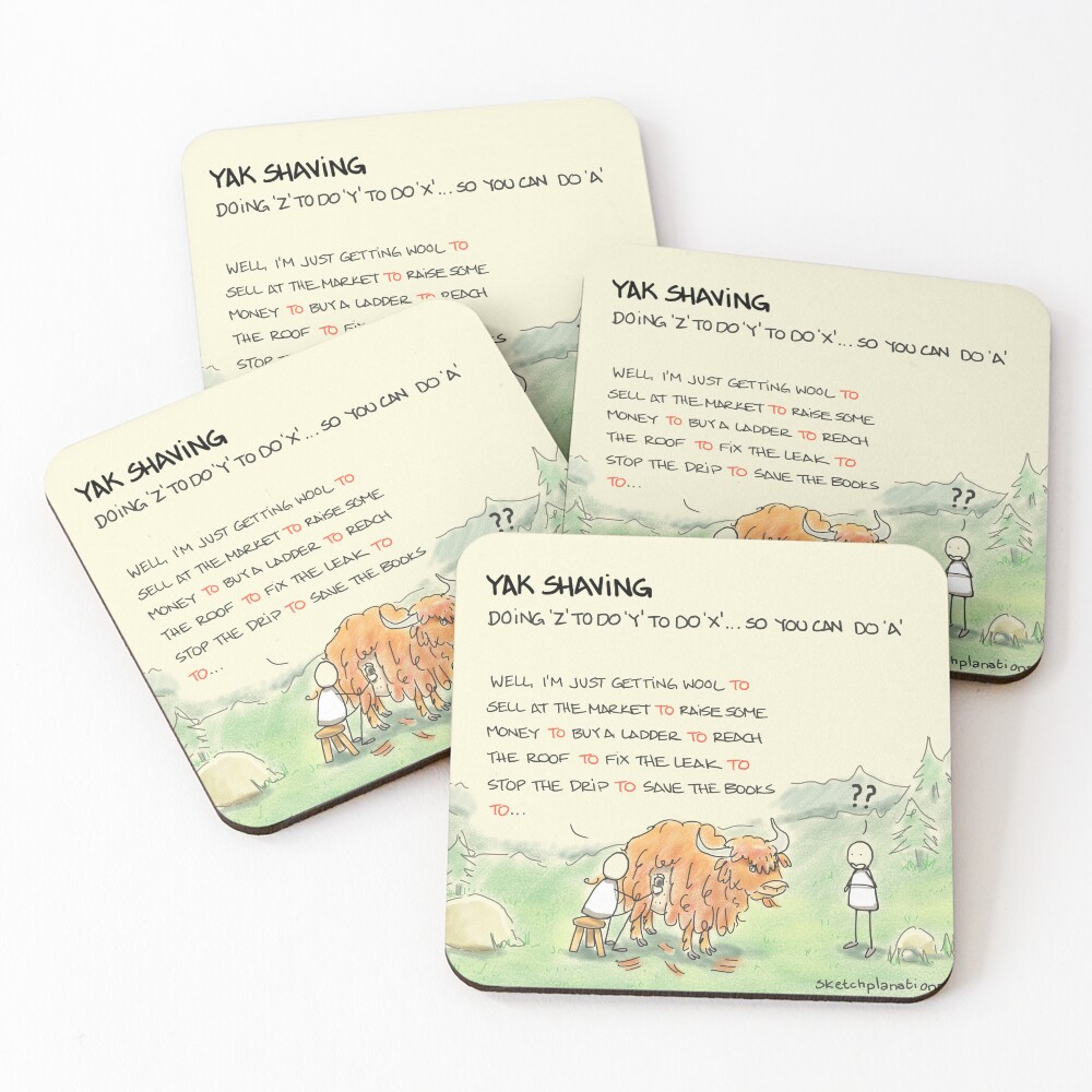 Item preview, Coasters (Set of 4) designed and sold by sketchplanator.