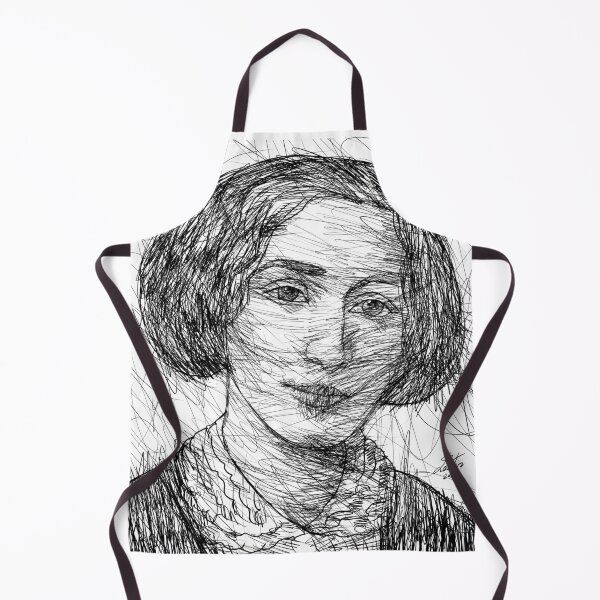 Item preview, GEORGE ELIOT ink portrait designed and sold by lautir.