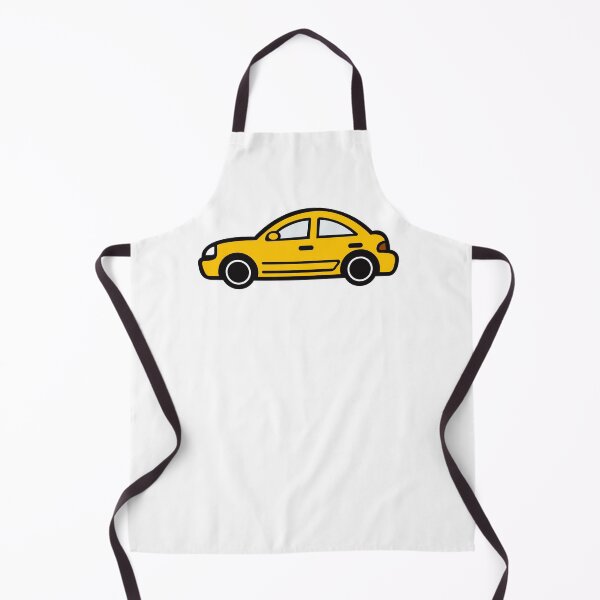 Item preview, yellow car vector art designed and sold by EmeraldeaArt.