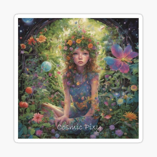 Cosmic Pixy Sticker