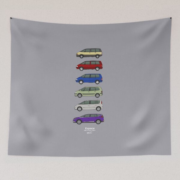 Item preview, Espace MPV classic car collection designed and sold by RJWautographics.