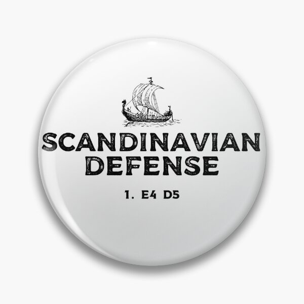 Item preview, Scandinavian Defense - Chess Opening Design designed and sold by felixpauli.