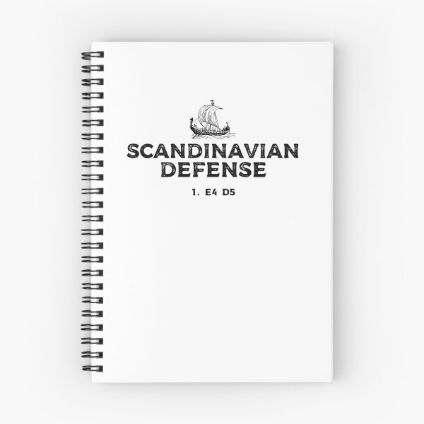 Item preview, Scandinavian Defense - Chess Opening Design designed and sold by felixpauli.