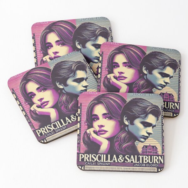 Item preview, Priscilla & Saltburn ft. Cailee Spaeny, Jacob Elordi designed and sold by pr1me-shop.