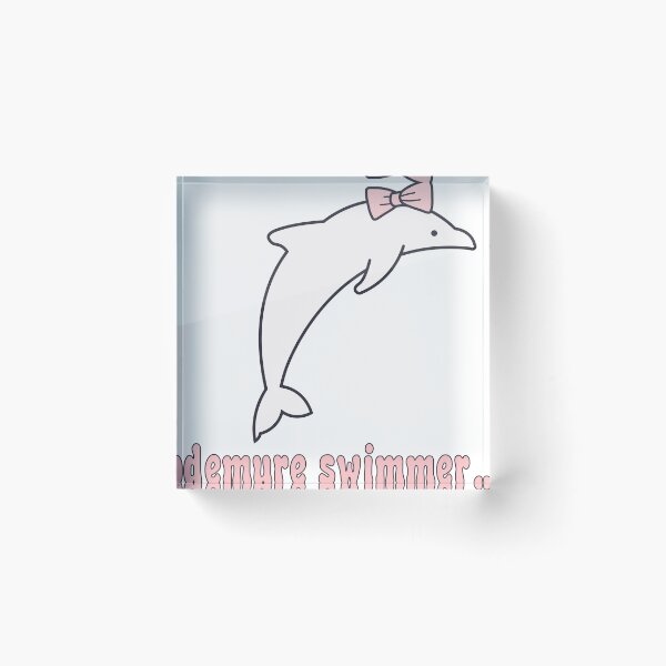 Item preview, very demure very mindful swimmer designed and sold by thereallama.