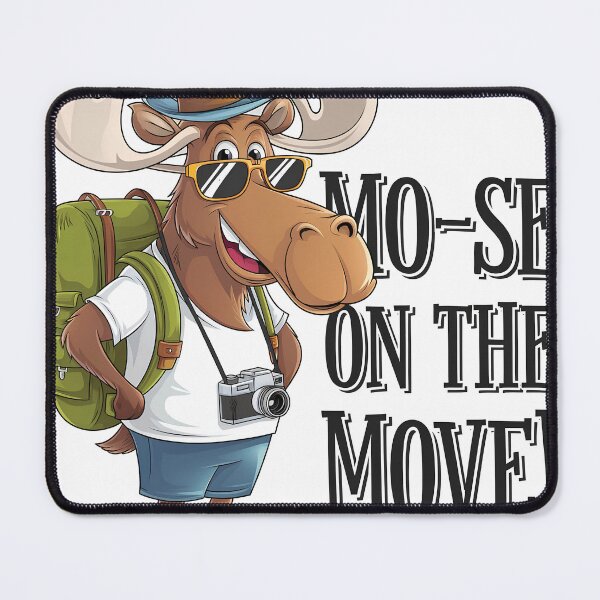 Item preview, Moose on the Move designed and sold by Pattern-Parade.