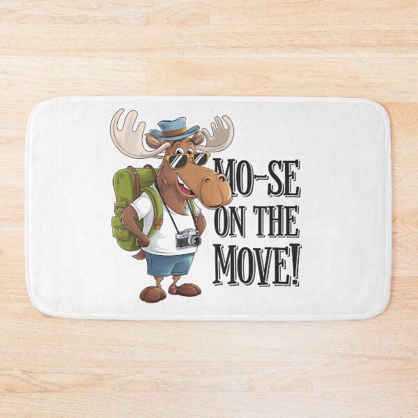 Item preview, Moose on the Move designed and sold by Pattern-Parade.