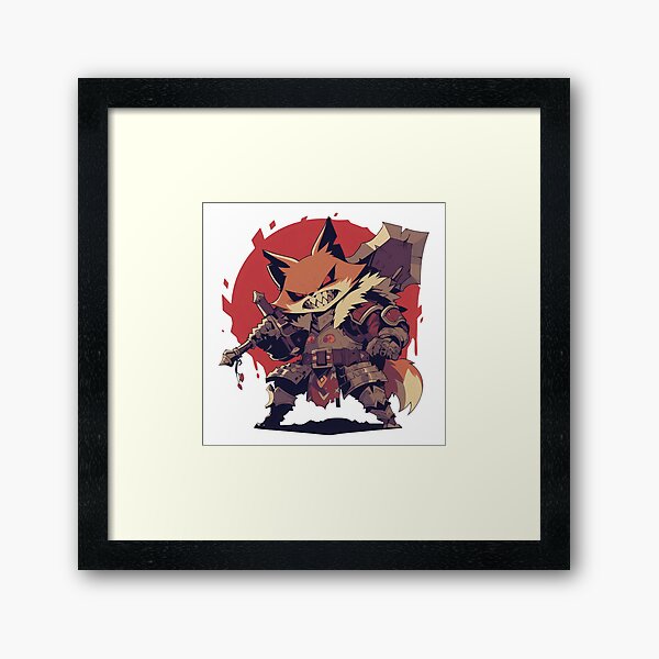 Item preview, Fighting fox designed and sold by krabbaraban.