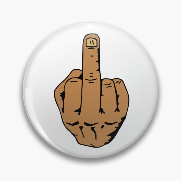 Item preview, Raised middle finger collection designed and sold by Wolagno.