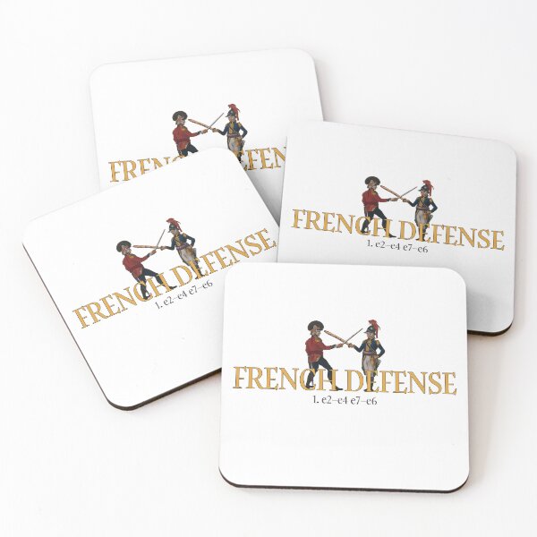 Item preview, French Defense - Chess Opening Design designed and sold by felixpauli.