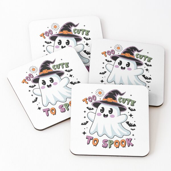 Item preview, Too Cute to Spook - Adorable Halloween Ghost designed and sold by Sonchai Paladsai.