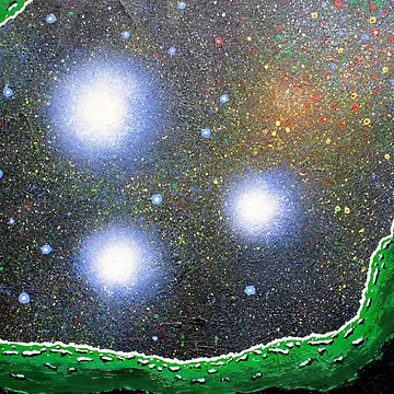 Artwork thumbnail, Three Stars. by InfinitePathArt