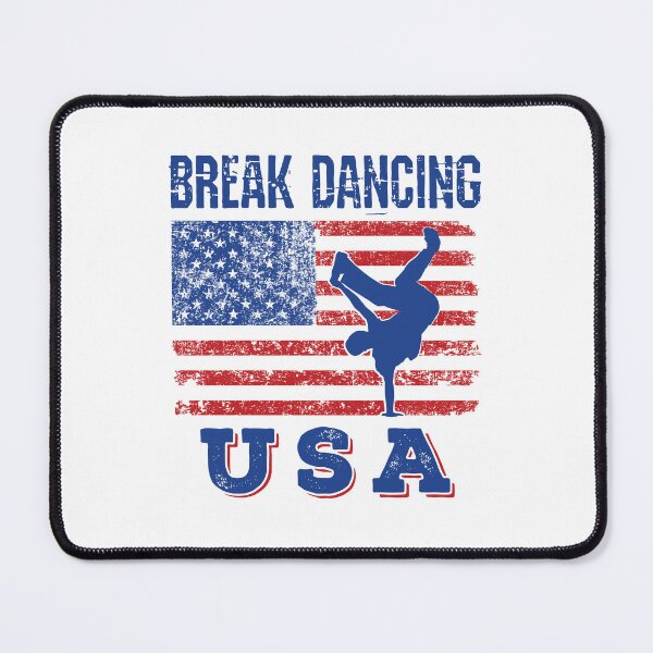 Item preview, Break Dancing USA Flag  designed and sold by jaygo.