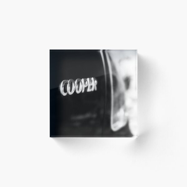 The side you'll see... Acrylic Block