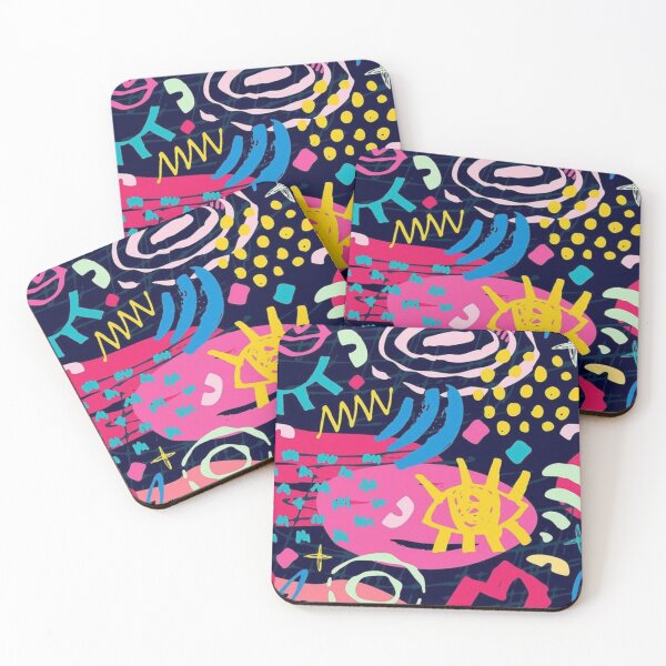 Item preview, Retro Multicolor Pop Art designed and sold by Da_ Crescente.