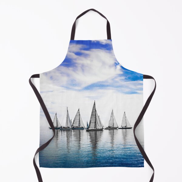 Item preview, Sailboats on Blue Water designed and sold by GalleryThirteen.