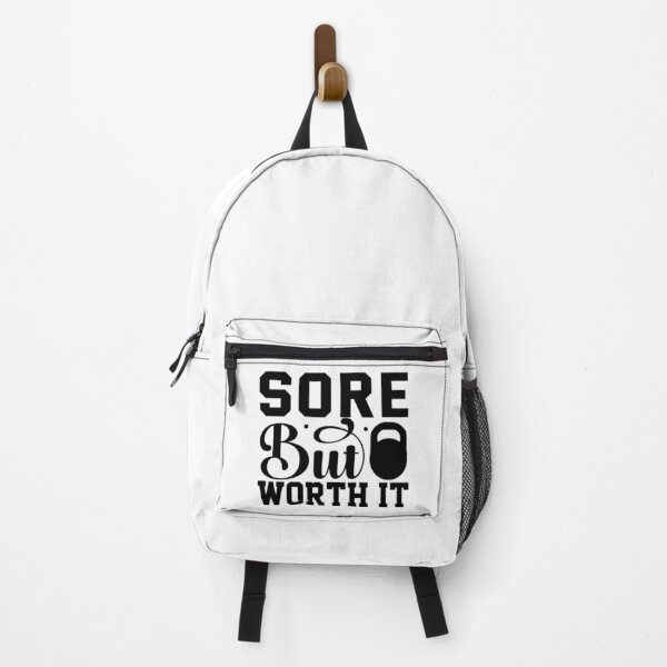 Item preview, Sore But Worth It Fitness Motivation Quote designed and sold by NiceQuotesBro.