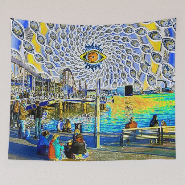 Item preview, SwirlingSkEyes/Onlookers designed and sold by Klaus Bremner (Autotelic Art).