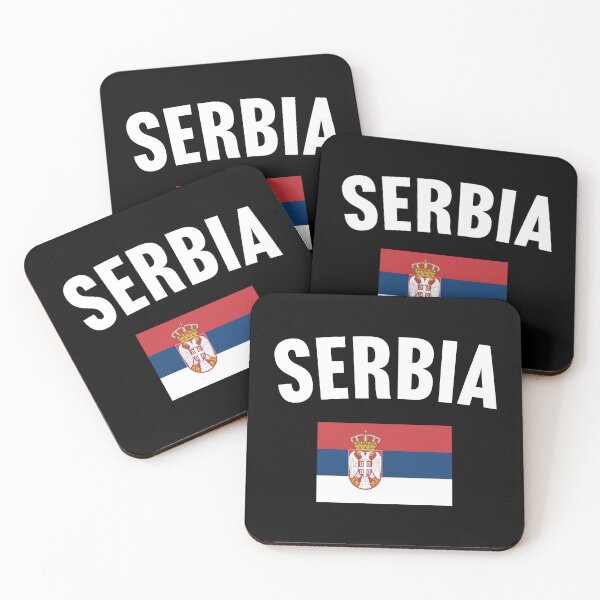 Item preview, Serbia Flag designed and sold by PaulSDesign.