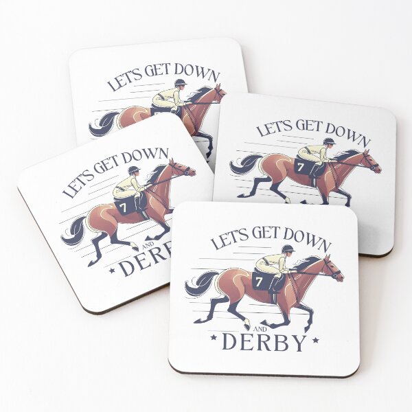 Item preview, Let's Get Down and Derby  designed and sold by WanderlustCoCo.