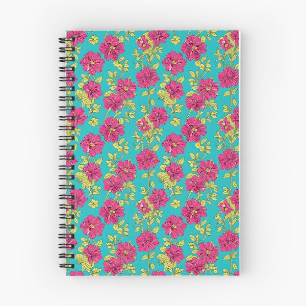 Item preview, Turquoise Fuchsia Pink Flowers - Floral Pattern designed and sold by FlowerMeFlorals.